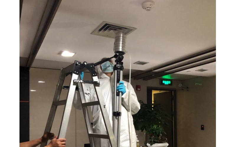 上海集中空調通風系統的衛生狀況進行檢測，每年檢測不少于一次