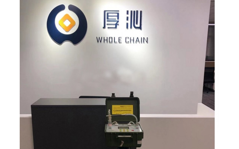 辦公室空氣質(zhì)量檢測現(xiàn)場