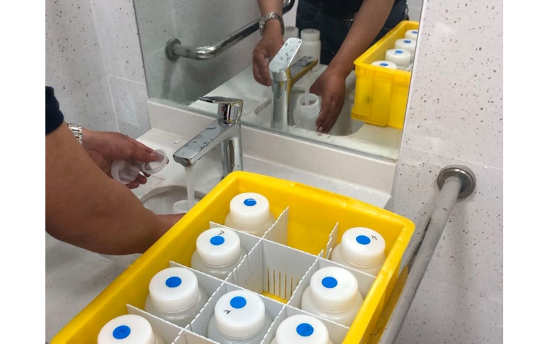 上海生活飲用水檢測現場